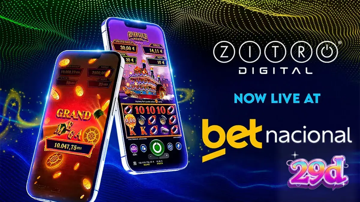 Interface de jogos da Zitro Digital integrada à plataforma Betnacional